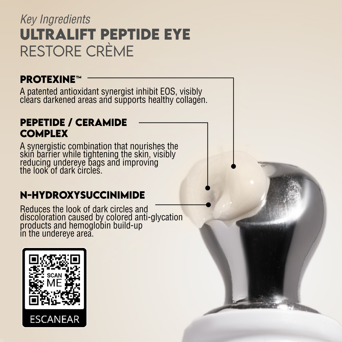 UltraLift Peptide Eye Restore Crème