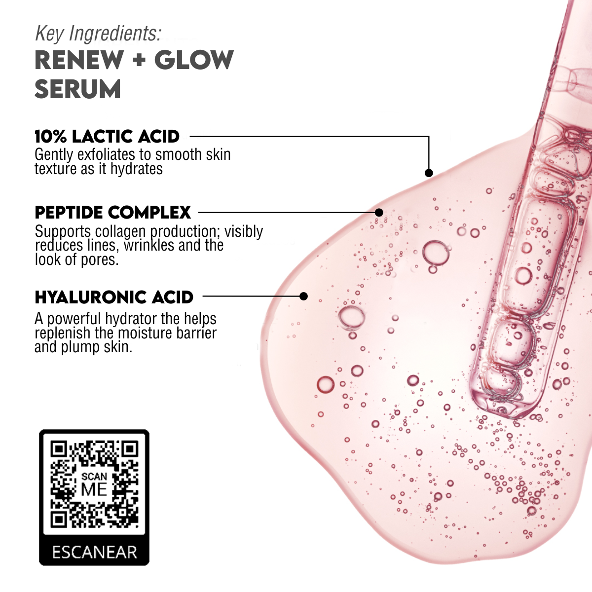 Renew + Glow Serum Sample