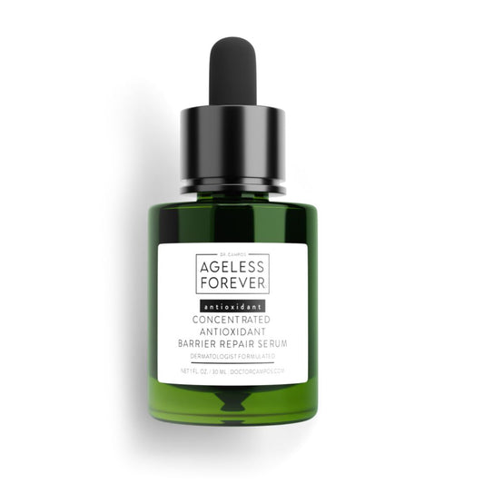 Concentrated Antioxidant and Barrier Repair Serum bottle – calming and hydrating vitamin C serum by Ageless Forever