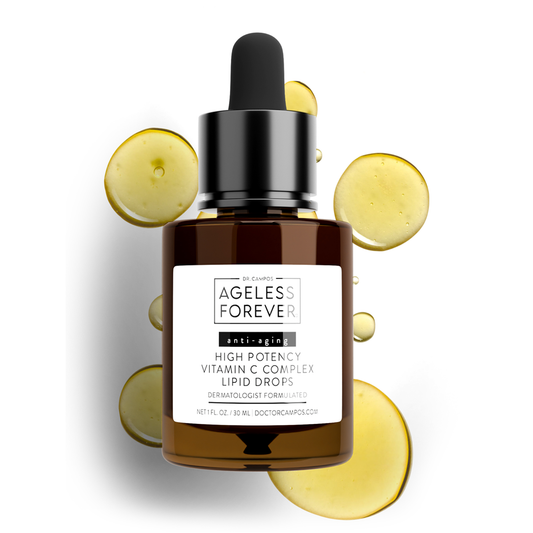 High-Potency Vitamin C Lipid Drops – brightening antioxidant serum with dual vitamin C forms by Ageless Forever