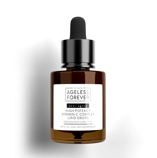 High-Potency Vitamin C Lipid Drops – brightening antioxidant serum with dual vitamin C forms by Ageless Forever