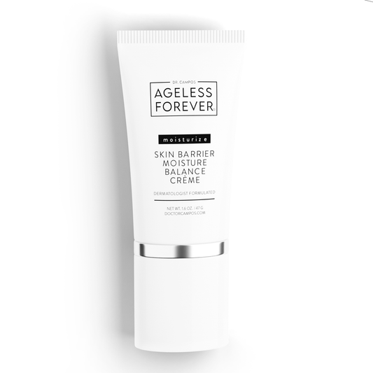 Skin Barrier + Moisture Balance Crème tube – daily hydrating ceramide moisturizer by Ageless Forever