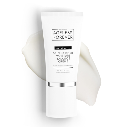 Skin Barrier + Moisture Balance Crème tube – daily hydrating ceramide moisturizer by Ageless Forever