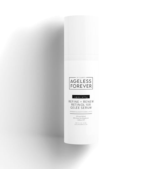 Skin Renew Serum with Retinol 10% – high-strength anti-aging night treatment by Ageless Forever