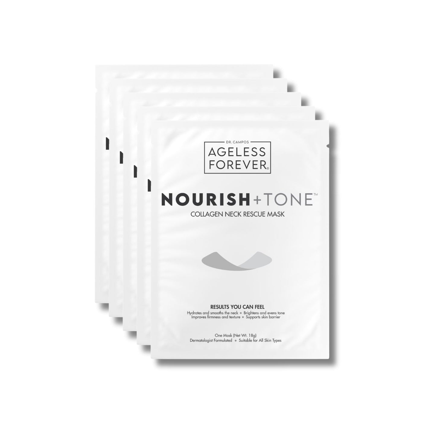NOURISH+TONE™ Collagen Neck Rescue Mask