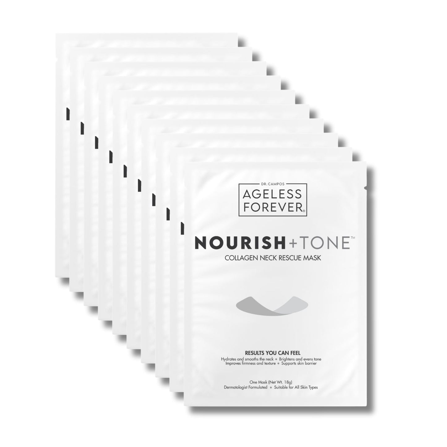 NOURISH+TONE™ Collagen Neck Rescue Mask
