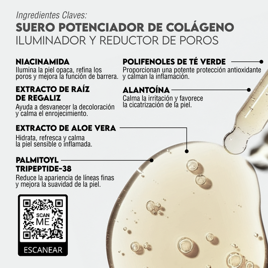 Brightening, Pore Reducing Collagen Booster Serum Sample