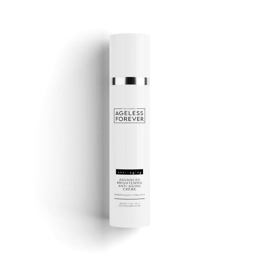 Advanced Anti-Aging Crème bottle – peptide and ceramide-rich anti-aging moisturizer by Ageless Forever