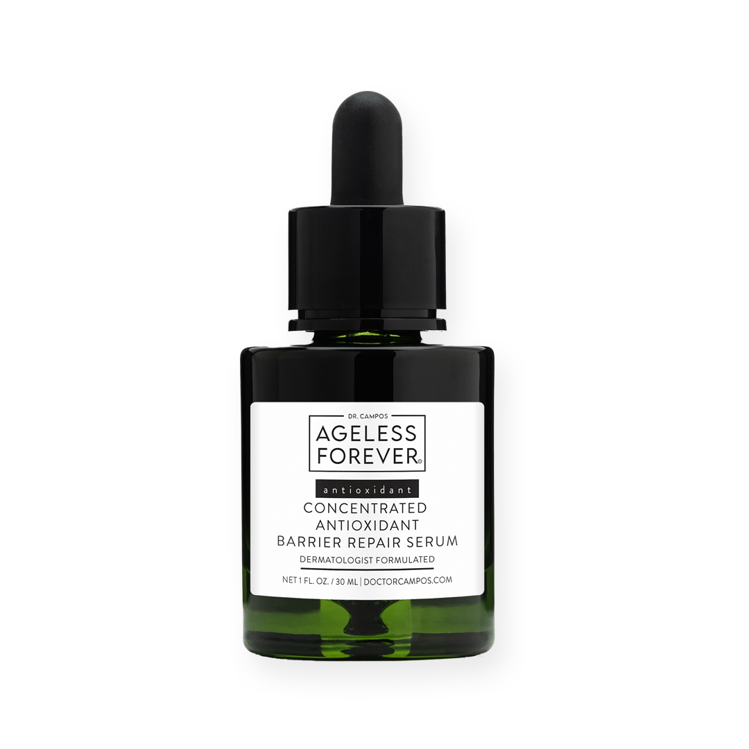 Concentrated Antioxidant and Barrier Repair Serum bottle – calming and hydrating vitamin C serum by Ageless Forever