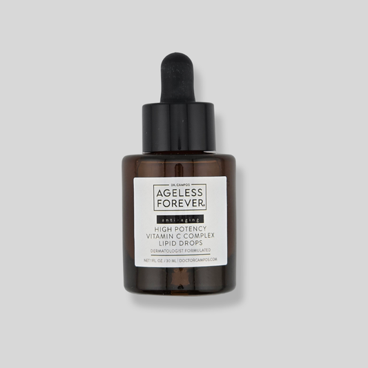 High-Potency Vitamin C Lipid Drops – brightening antioxidant serum with dual vitamin C forms by Ageless Forever